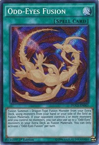 Odd-Eyes Fusion [DOCS-EN063] Secret Rare | Shuffle n Cut Hobbies & Games