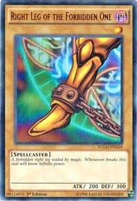 Right Leg of the Forbidden One (A) [YGLD-ENA18] Ultra Rare | Shuffle n Cut Hobbies & Games