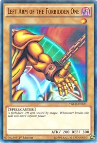 Left Arm of the Forbidden One (A) [YGLD-ENA21] Ultra Rare | Shuffle n Cut Hobbies & Games