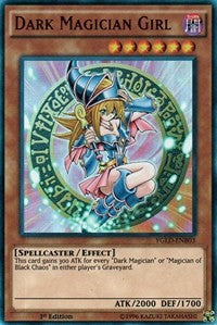 Dark Magician Girl (B) [YGLD-ENB03] Ultra Rare | Shuffle n Cut Hobbies & Games