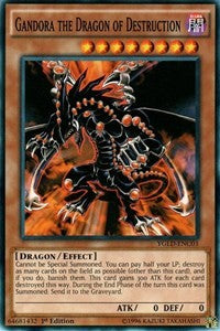 Gandora the Dragon of Destruction (C) [YGLD-ENC03] Common | Shuffle n Cut Hobbies & Games