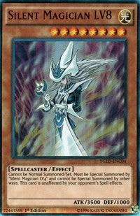 Silent Magician LV8 (C) [YGLD-ENC04] Ultra Rare | Shuffle n Cut Hobbies & Games