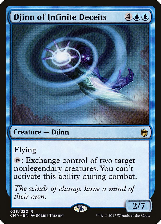 Djinn of Infinite Deceits [Commander Anthology] | Shuffle n Cut Hobbies & Games