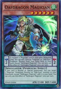 Oafdragon Magician [SDMP-EN004] Super Rare | Shuffle n Cut Hobbies & Games