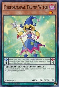 Performapal Trump Witch [SDMP-EN012] Common | Shuffle n Cut Hobbies & Games