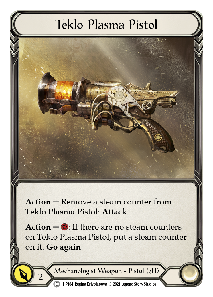 Teklo Plasma Pistol [1HP184] | Shuffle n Cut Hobbies & Games