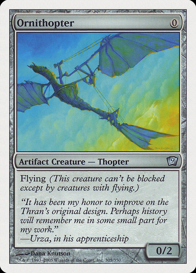 Ornithopter [Ninth Edition] | Shuffle n Cut Hobbies & Games