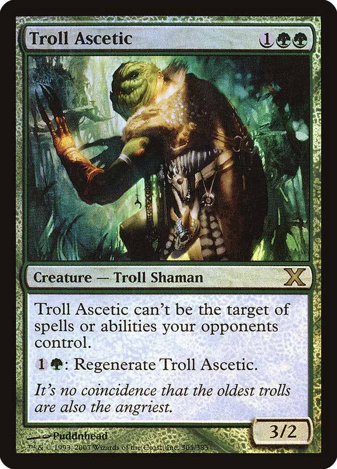 Troll Ascetic (Premium Foil) [Tenth Edition] | Shuffle n Cut Hobbies & Games