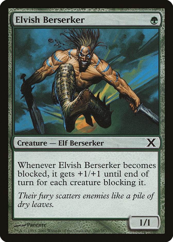 Elvish Berserker [Tenth Edition] | Shuffle n Cut Hobbies & Games