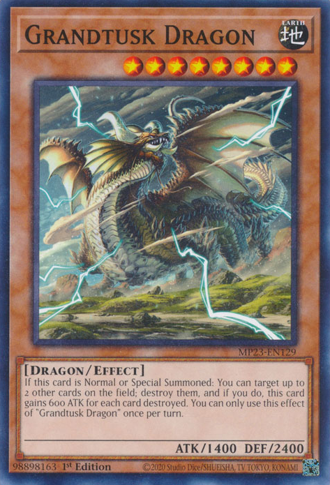 Grandtusk Dragon [MP23-EN129] Common | Shuffle n Cut Hobbies & Games