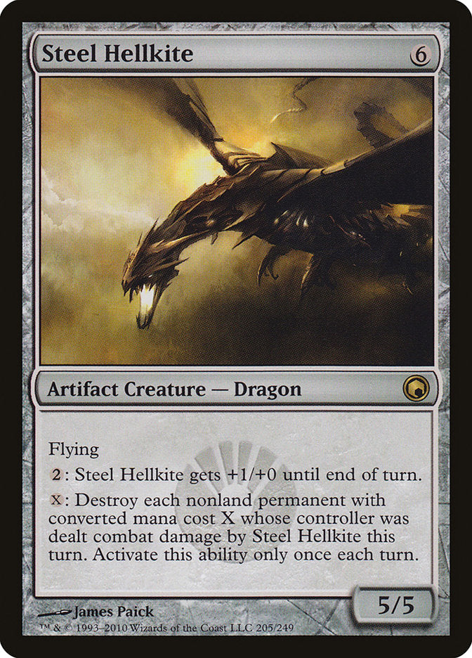 Steel Hellkite [Scars of Mirrodin] | Shuffle n Cut Hobbies & Games