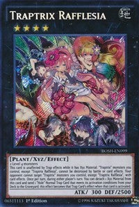 Traptrix Rafflesia [BOSH-EN099] Secret Rare | Shuffle n Cut Hobbies & Games