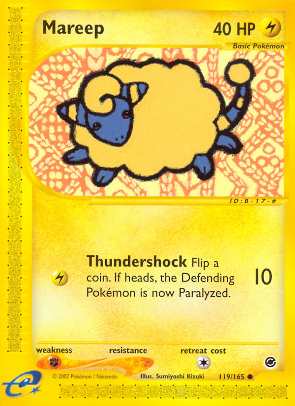 Mareep (119/165) [Expedition: Base Set] | Shuffle n Cut Hobbies & Games