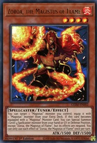 Zoroa, the Magistus of Flame [GEIM-EN002] Ultra Rare | Shuffle n Cut Hobbies & Games