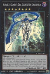 Number 23: Lancelot, Dark Knight of the Underworld [BOSH-ENSE2] Super Rare | Shuffle n Cut Hobbies & Games