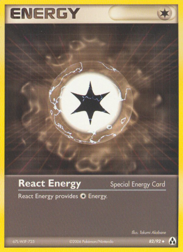 React Energy (82/92) [EX: Legend Maker] | Shuffle n Cut Hobbies & Games