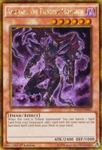 Angmarl the Fiendish Monarch [PGL3-EN001] Gold Secret Rare | Shuffle n Cut Hobbies & Games