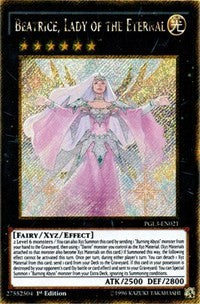 Beatrice, Lady of the Eternal [PGL3-EN021] Gold Secret Rare | Shuffle n Cut Hobbies & Games