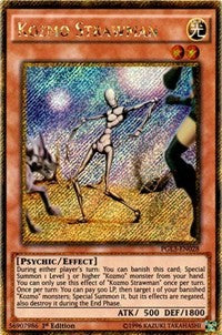 Kozmo Strawman [PGL3-EN028] Gold Secret Rare | Shuffle n Cut Hobbies & Games