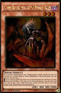 Scarm, Malebranche of the Burning Abyss [PGL3-EN043] Gold Rare | Shuffle n Cut Hobbies & Games