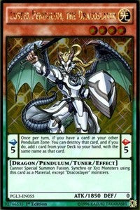 Luster Pendulum, the Dracoslayer [PGL3-EN055] Gold Rare | Shuffle n Cut Hobbies & Games