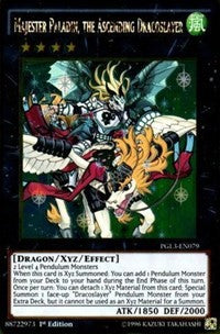 Majester Paladin, the Ascending Dracoslayer [PGL3-EN079] Gold Rare | Shuffle n Cut Hobbies & Games