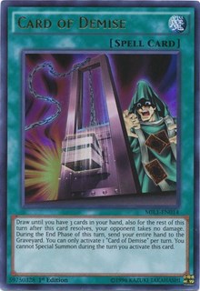 Card of Demise [MIL1-EN014] Ultra Rare | Shuffle n Cut Hobbies & Games