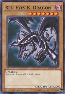 Red-Eyes B. Dragon [MIL1-EN027] Common | Shuffle n Cut Hobbies & Games