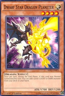 Dwarf Star Dragon Planeter [SHVI-EN093] Common | Shuffle n Cut Hobbies & Games