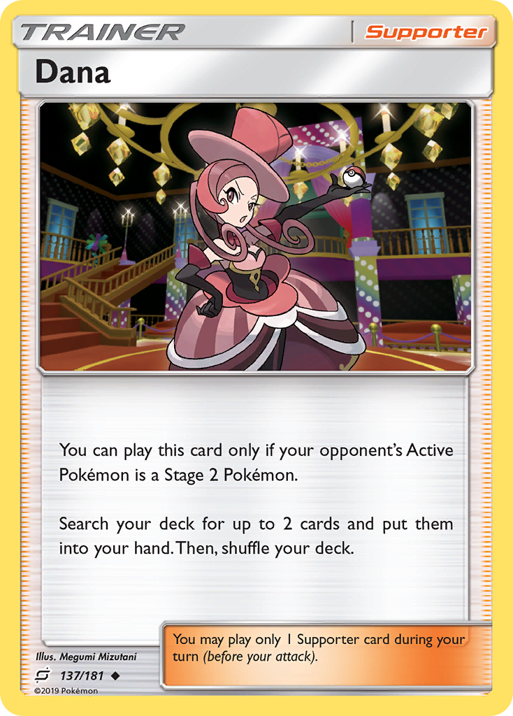 Dana (137/181) [Sun & Moon: Team Up] | Shuffle n Cut Hobbies & Games