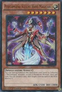 Performapal Sleight Hand Magician [YS16-EN001] Ultra Rare | Shuffle n Cut Hobbies & Games