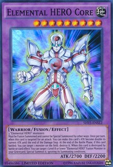 Elemental HERO Core [SHVI-ENSE2] Super Rare | Shuffle n Cut Hobbies & Games