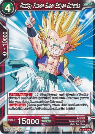 Prodigy Fusion Super Saiyan Gotenks [BT2-015] | Shuffle n Cut Hobbies & Games