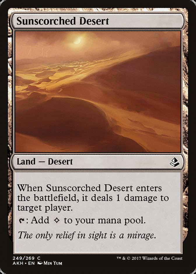 Sunscorched Desert [Amonkhet] | Shuffle n Cut Hobbies & Games