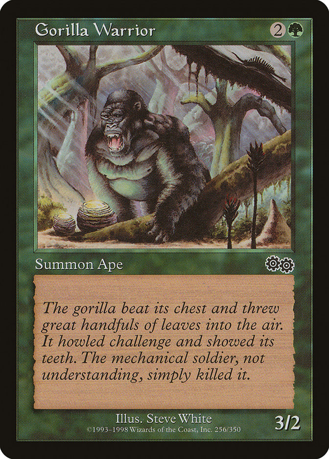 Gorilla Warrior [Urza's Saga] | Shuffle n Cut Hobbies & Games