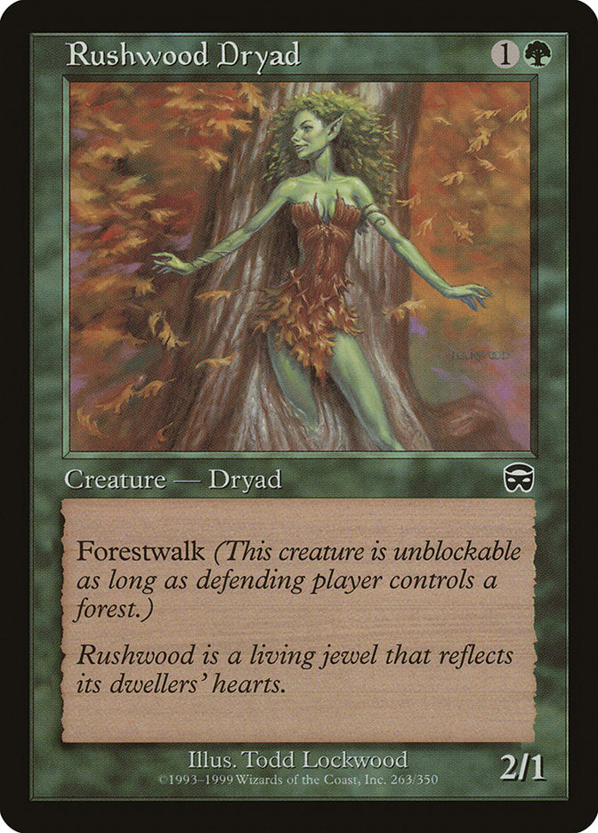 Rushwood Dryad [Mercadian Masques] | Shuffle n Cut Hobbies & Games