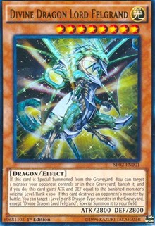 Divine Dragon Lord Felgrand [SR02-EN001] Ultra Rare | Shuffle n Cut Hobbies & Games