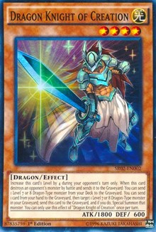 Dragon Knight of Creation [SR02-EN002] Super Rare | Shuffle n Cut Hobbies & Games