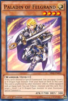 Paladin of Felgrand [SR02-EN003] Common | Shuffle n Cut Hobbies & Games