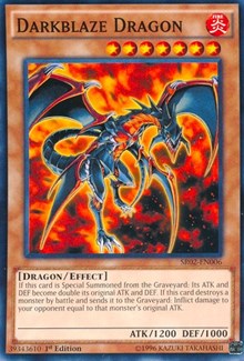 Darkblaze Dragon [SR02-EN006] Common | Shuffle n Cut Hobbies & Games