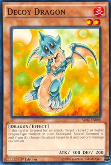 Decoy Dragon [SR02-EN008] Common | Shuffle n Cut Hobbies & Games