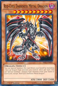 Red-Eyes Darkness Metal Dragon [SR02-EN009] Common | Shuffle n Cut Hobbies & Games