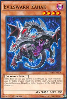 Evilswarm Zahak [SR02-EN014] Common | Shuffle n Cut Hobbies & Games