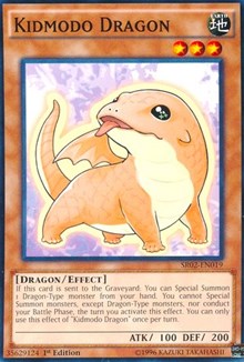 Kidmodo Dragon [SR02-EN019] Common | Shuffle n Cut Hobbies & Games