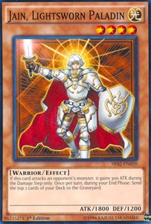 Jain, Lightsworn Paladin [SR02-EN020] Common | Shuffle n Cut Hobbies & Games