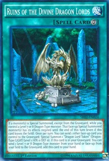 Ruins of the Divine Dragon Lords [SR02-EN024] Super Rare | Shuffle n Cut Hobbies & Games