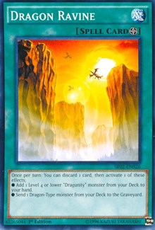 Dragon Ravine [SR02-EN026] Common | Shuffle n Cut Hobbies & Games