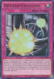 Induced Explosion [MVP1-EN009] Ultra Rare | Shuffle n Cut Hobbies & Games