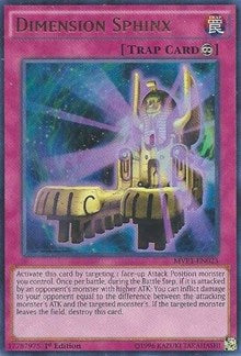 Dimension Sphinx [MVP1-EN023] Ultra Rare | Shuffle n Cut Hobbies & Games