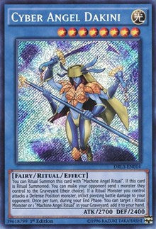 Cyber Angel Dakini [DRL3-EN014] Secret Rare | Shuffle n Cut Hobbies & Games